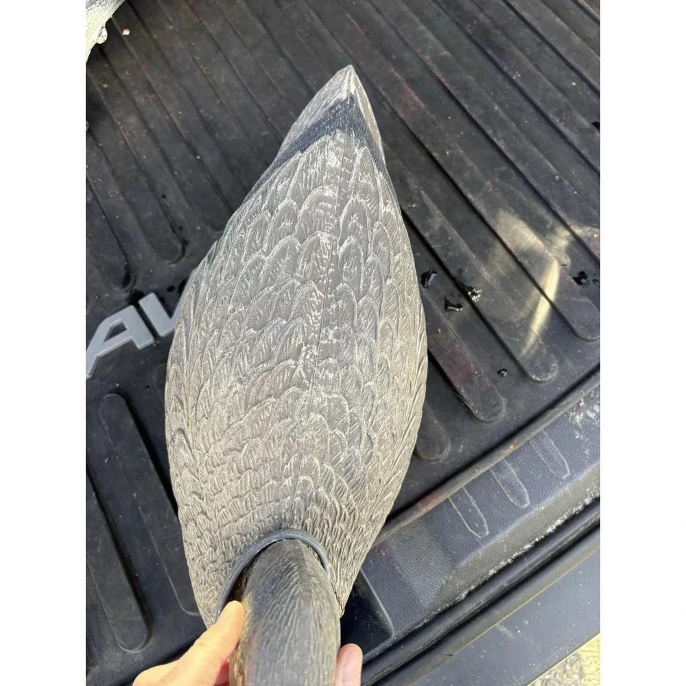 G & H Decoy Duck Hyper Realistic Henryetta, Ok Made In USA W/‎ Weight